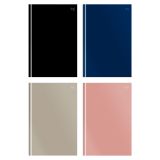 Бизнес-блокнот А6, 64л., евроформат, BG "Моно. Классические цвета", soft-touch ламинация