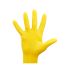 Перчатки резиновые хозяйственные OfficeClean Стандарт, прочные, разм. XL, желтые, пакет с европодвесом